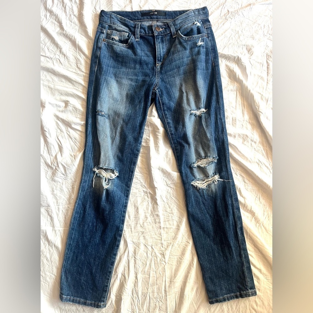 Joe’s Jeans Women’s Quality Distressed Blue Jeans Size 25